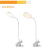 Tafellampen USB DC 5V LED Leesboek Night Light Desk Clip Lamp 18650 Oplaadbare batterij Dimming verlichtingshouder Slaapkamer S1