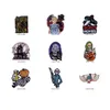 Broches Broches Halloween Film Émail Broche Badge Revers Sac À Dos Collier Chapeau Femmes Hommes Bijoux Cadeaux Livraison Directe Dhxpi