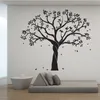 Bakgrundsbilder Creative Tree Vinyl Wall Stickers borttagbar dekor för vardagsrum sovrum dekoration dekorera väggmålningar tapeter väggpinnar dw9963 230505