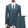 Herenpakken blazers op maat gemaakte bruidegom trouwjurk blazer broeken zakelijk high -end klassieke broek 10038896 230428