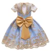 Fille robes fille fleur filles robe pour mariage et fête enfants Costume enfants princesse Vestido 4 5 6 7 8 10 ans