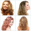 ヘアローラー40pcsロングスパイラルヘアカーラーホームサロン用のスパイラルカールスタイリングローラーアクセサリーランダムカラー230505