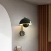 Lampa ścienna długie kinkiety nowoczesne kryształowe próżność w łazience heksagonalna sypialnia dekoracje śliczne łóżko aplikacyjne
