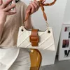 Avondtassen touwhandel klein pu lederen crossbody voor vrouwen 2023 Hit dames luxe trending schouderhandtassen en portemonnees