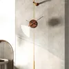 Orologi da parete moderna camera da letto elegante per orologio da letto di lusso unica arte industriale di grandi dimensioni reloj riced home decorazione