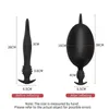 Sex Toy Massager Eel Inflated Anal Plug Separate Pump Expandable Butt Prostate Anus Dilator Inflatable Toys for Men