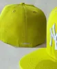 2023 Męskie baseball pełne zamknięte czapki Summer granatowy liter kość mężczyzn Kobiety czarny kolor wszystkie 32 drużyny Casual Sport Flat Hats „NY” New York Mix Colours A14