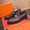 Mens Luxury Wedding Shoes Leather Elegant Business Shoes Mens Dress Shoes for Men 2020 Zapatos Plateado Hombre Schoenen Mannen