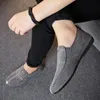 Dress Shoes Men s Flat Casual Leather Loafers A Pedal Lazy for Men Plus Size Mocassin Homme Fashion 230504