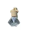 2023 nouveau 8 ML givré diamant verre parfum voiture accessoires bouteille vide 100 PCS/LOT
