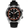 Relógios de pulso Mens relógios automáticos 200m Diver NH35 Mechanical Watch Sport Sport 43mm Aço inoxidável Luminous Relógios Relojes para Hombre