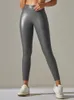 Leggings voor dames daktrel nieuwe butt lift pu lederen leggings multi-colour broek broek dames hoge taille elastische leggings broek sexy strakke leggings 230505