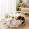 Brinquedos Dobrável Interior Gato Túnel Cama Gatinho Jogo Interativo Brinquedo para Animais de Estimação Exercício Filhote de Cachorro Suprimentos