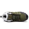 Bottes Hommes Chaussures D'hiver Mode Fourrure Chaude Neige En Plein Air Montagne Casual Couple Botas De Neve Homens