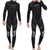 Neoprenanzüge Trockenanzüge Premium-Neoprenanzug 3 mm Männer Tauchen Thermisch Winter Warme Neoprenanzüge Ganzanzug Schwimmen Surfen Kajakausrüstung Schwarz J230505