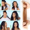 Hair Bulks Sleek Brazilian Hair Afro kinky Curly Bulk Human Hair For Braiding 1 Bundle 50gpc Natural Color Braids Hair No Weft 230518