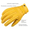 Gants de sport OZERO Rétro Gants de moto Écran tactile Gants de motocycliste Doigt complet Respirant Antidérapant Motocross Gants d'équitation 230505