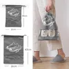 Shopping Bags 1 PC Shoes Storage Bag Closet Organizer Non-Woven Dust Proof Drawstring Clothing Travel Portable