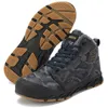 Chaussures imperméables d'hiver pour hommes, bottes militaires de Combat, bottes militaires chaudes à la cheville, bottes de moto pour le travail en plein air, 2023