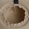 Szerokie brzegowe czapki 2023 Summer Słońca Big Eaves Fisherman Hat Panama Ladies Straw Beach Seaside Travel Holiday