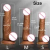 Juguete sexual masajeador realista enorme para mujer, ventosa, sensación de piel suave, pene, masturbador femenino Sexy, Anal vaginal para adultos