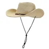 mens western straw hats