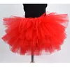 Jupes Mode Filles Tutu Super Fluffy 6 Couches Jupon Princesse Ballet Danse Tutu Jupe Enfants Gâteau Jupe Noël Enfants Vêtements 230504