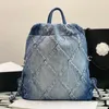 Designer mochila luxurys sacola 34cm couro genuíno bolsa de ombro alta imitação crossbody saco com caixa zc018