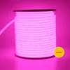 360 Round LED Neon Sign Light Strip AC110V 220V lexible Rope Lights 120led/M 2835 Dimmable IP65 Waterproof Holiday Home Decoration 50M 100M