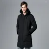 Piumino da uomo invernale da uomo mimetico coreano cappotto lungo abbigliamento uomo giacche uomo Parka Doudoune Homme KJ787