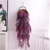 Decorative Flowers Fake Persian Vines Artificial Plants Hanging Fern Plant Vine Outdoor Garden Home Wedding Decoration Green Faux Wall Decor