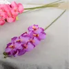 Fiori decorativi 10 pezzi orchidea farfalla artificiale falena orchidee finte per decorazioni decorazioni per la casa accessori per decorazioni di nozze