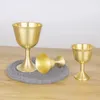 Mugs Tequila Glass Brass Goblet Cup Whiskey Stainless Steel Martini Serving Temple Water Royal Chalice Cups