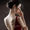 Pendant Necklaces Pearl Mingliang | Earrings Designer Mingxi Studio Production Evening Dress Accessories Women Trim