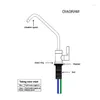 Robinets de cuisine sous évier, Kit d'ionisation d'eau, robinet à tête unique, Chrome poli