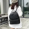 Brand Designer Backpack for Women Diamond Lattice Backpack for Girls Fashion Back Pack LaoDong4173