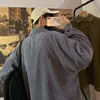 Chemises décontractées pour hommes Nouvelles chemises pour hommes Manga Designer Vêtements Blouses Vêtements coréens Chemise à carreaux boutonnée Hippie Cardigan Hippie Vêtements longs 230505