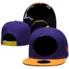 Casquettes de basket-ball 2023 L.A. "Lakers" casquettes de baseball en coton de mode universelle, chapeaux, chapeaux de soleil, gorras en os casquettes de printemps brodées en gros