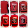 Cousu bon 2 Hockey sur glace 18 Tim Stutzle Jerseys Stuetzle 28 Claude Giroux 7 Brady Tkachuk 72 Thomas Chabot Blank pour l'équipe masculine rouge blanc noir rétro inversé