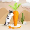 Toys Cute Carrot Shape Pet Cat Scratcher Kitten Climbing Tree Toy Protecting Furniture Cat Climbing Frame Scratching Products