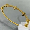 Unha fina GRANDE designer de pulseira para homem Casal banhado a ouro 18K para mulher T0P Materiais avançados ouro rosa presente de aniversário estilo clássico com caixa 022 C