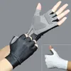Cycling Gloves Sports Aviation Bicycle Gloves Men's Bicycle Solid Gloves Luvas Guantes Ciclismo 230520
