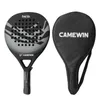 Tennisracketar Comewin4013 Padel Beach Tennis Racket Professional Tennis Carbon Fiber Soft Eva Face Tennis Paddel Racquet Racket med väskomslag 230505