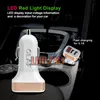 Dual USB Car Charger LED Digital Display GPS Auto Fast Charge Car-Charge Car-Charger Charging Quick Charge Adapter USB Chargers For Samsung Xiaomi Tablet Car-Charger