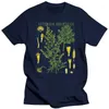 T-shirts pour hommes T-Shirt décontracté homme t-shirts Absinthe jardin botanique plante impression Art botanique fleur fruit fleur grandir drôle