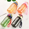 water bottle 400 / 500ml Boys And Girls High Anti Fall Sports Cup Outdoor Travel Portable Water Bottle Lovely Children P230324