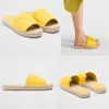 Espadrillas في Tessuto Colore Soleil 1xx619 شعار Triangolo منقوش Suola في Gomma Zeppa Fasciata في Corda Altezza 20 مم من Flats Flats Espadrille Sandals