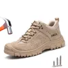 Safety Shoes Safety Shoes Men Anti-smashing Anti-piercing Work Sneakers Breathable Security Protective Shoes Work Safety Boots 230505