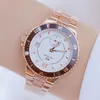 Polshorloges BS Bee Sister Watches Woman 2023 Jurk Rose Gold Ladies roestvrij staal vrouwelijk polshorloge relogio feminino