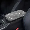 Nuevo bling Women Grils Accesorios para automóviles Cambio de mano Catinuación retrovisor de la visión del espejo del reposapiés del hombro Decoración del hombro Decoración del diamante